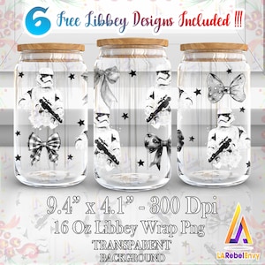 Space Warrior Png, Coquette Bow Png, Mother Day Png, 16oz Libbey Glass Can Wrap Png, Cartoon 16oz Template Png, Watercolor Png, Digital File