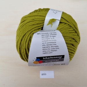 Schachenmayr Merino Extrafine 85 is unsurpassedly fine and cuddly soft in many colors anis