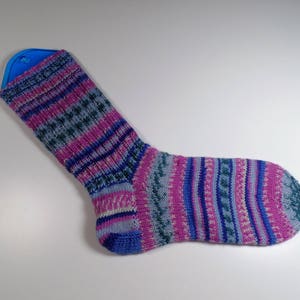 Socken Wilma für Groß & Klein mit herrlicher Wolle REGIA DESIGN LINE Arne und Carlos Bild 3