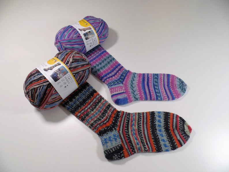 Wilma socks for young and old with wonderful wool REGIA DESIGN LINE Arne and Carlos image 1