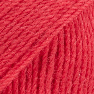 Alpaca by DROPS, a wonderful yarn made from 100% pure Alpaca superfine. The fiber is untreated Red