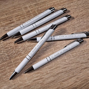 Wedding Pens | Custom & Engraved Name Favors for guests, Bridal Party, Bachelorette | Personalized Corporate Gifts