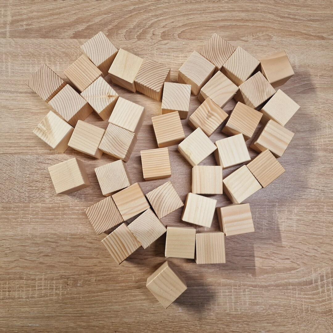 Premium Unfinished Wooden Blocks for DIY Crafts & Nursery Decor Ideal for Personalization Etsy