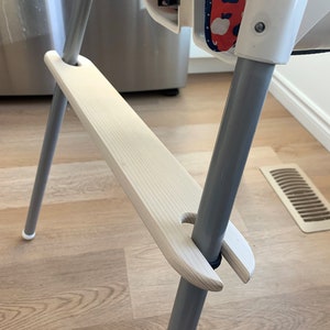 Antilop Highchair Footrest Ready to ship Adjustable Foot rest compatible with Antilop Without Engraving