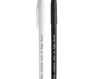 Engraved Custom Plastic Pens – Personalized Corporate Gifts, Wedding Favors