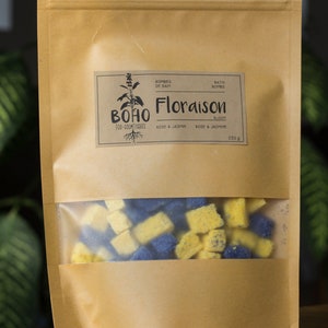 FLOWERING / Bath bombs, bath bomb, effervescent bomb, bath cubes, effervescent powder image 2