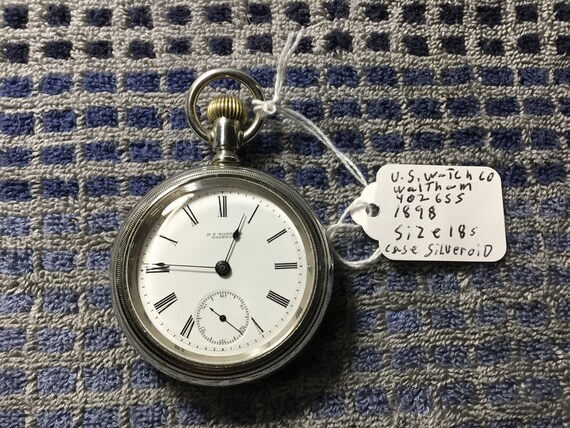 Pocket Watch Waltham Size 18, 1898,