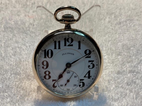 Pocket Watch Illinois Bunn Special, Size 16, 21 Jewels