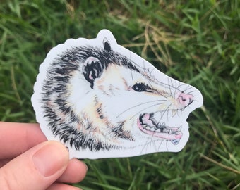Opossum Sticker (Profile)