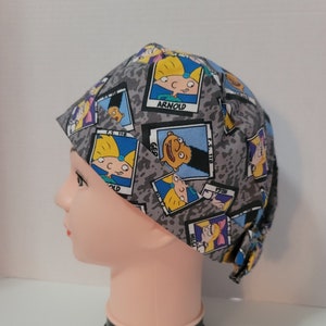 Tie Back Scrub hat
