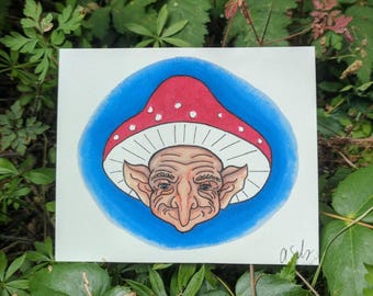 Troll with Mushroom Cap