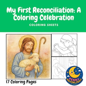 My First Reconciliation: A Coloring Celebration