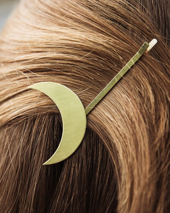 geometric hair pin