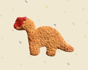 Dino Nugget Magnet, Food Fridge Magnets, Refrigerator Magnets, Magnetic Set, Polymer Clay Magnets, Kitchen Decor, Gifts for Her