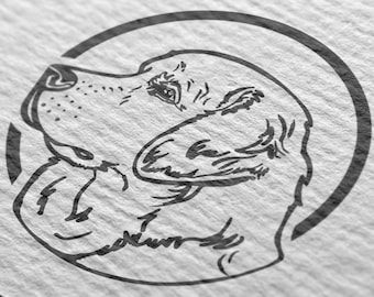Golden Retriever, Golden Retriever art, Golden Retriever svg, Retriever svg, Retriever art, Retriever graphic