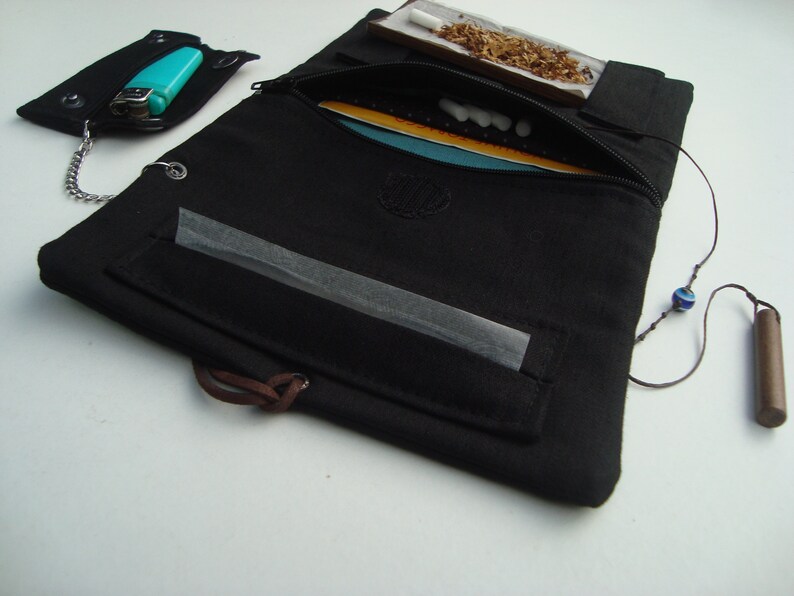 Tobacco Case Rolling Pouch,Vegan Pouch Handmade Tobacco Pouch Tobacco Pouch Pouch Vegan Wallet Smoking Kit Porta Tabacco Tabakbeutel