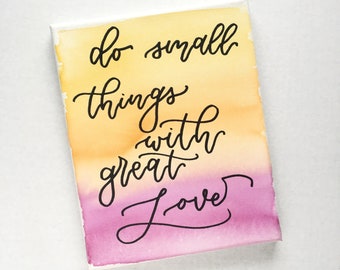 Small Things 8x10in Canvas