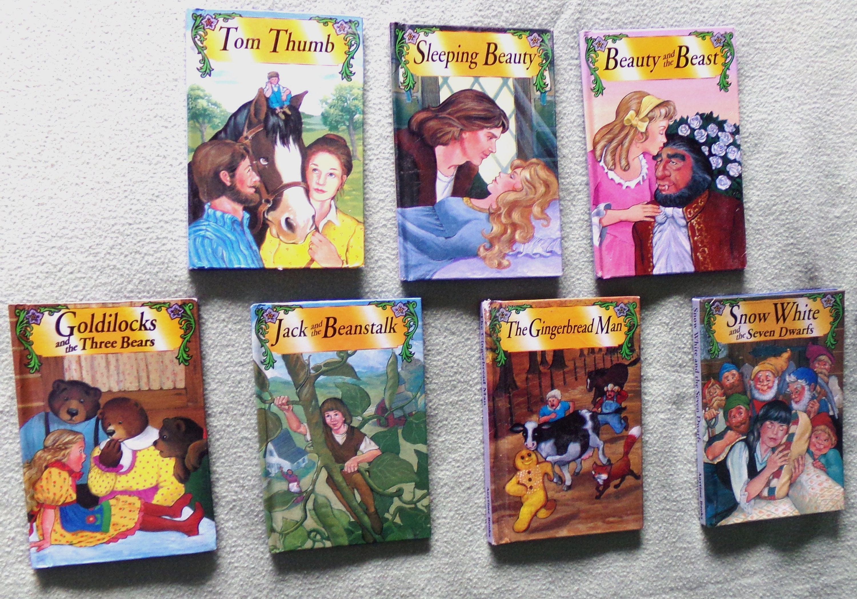 Vintage Lot 7 Fairy Tale Castle Anytime Books * 1995 Vintage Lot 7 Fairy Tale Castle Anytime Books * 1995