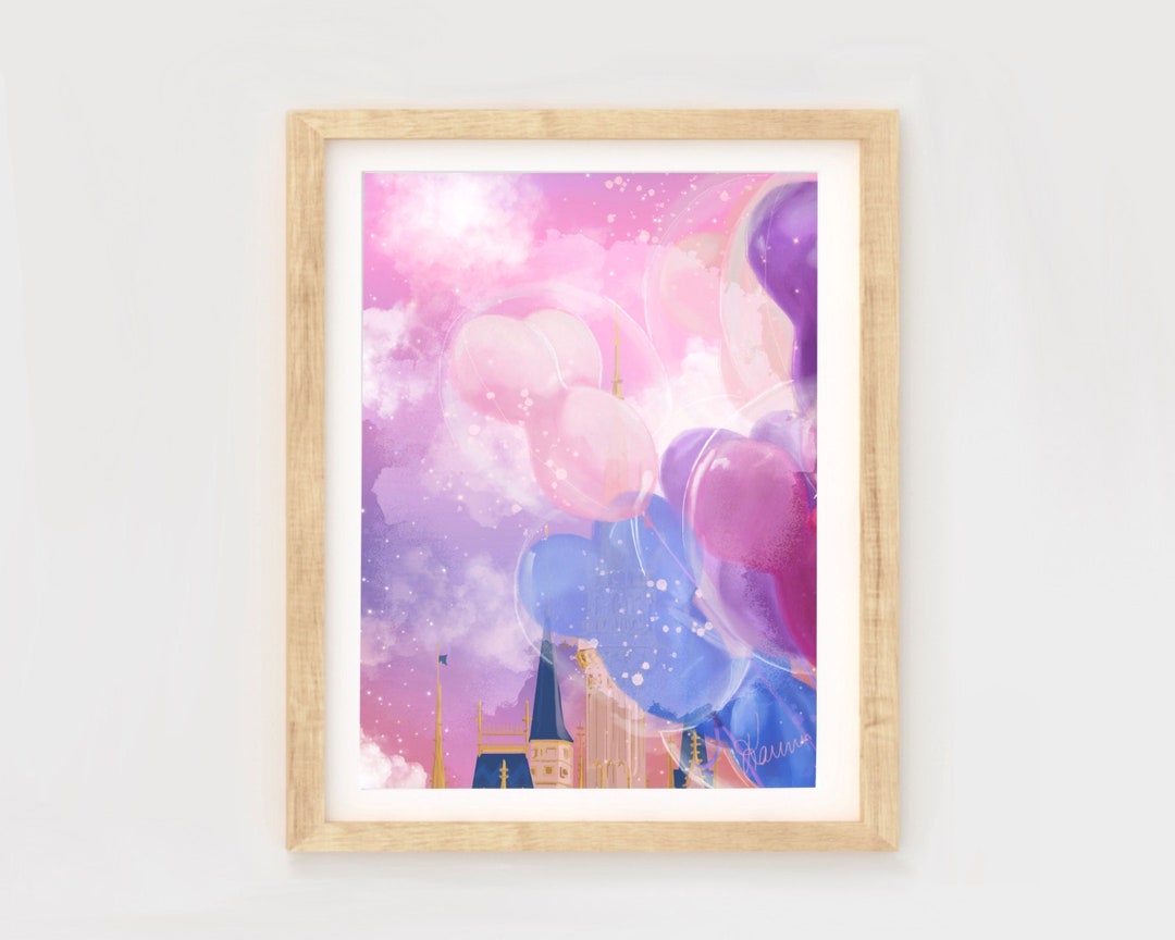 Magic Kingdom Art, Cinderella Castle, Disney Decor, Pastel Room, Disney