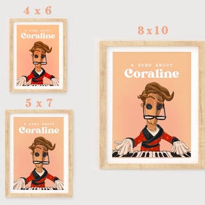 The Other Father Coraline Art Print The Beldam Spooky Print Coraline The Other Father Coraline Art Print The Beldam Spooky Print Coraline