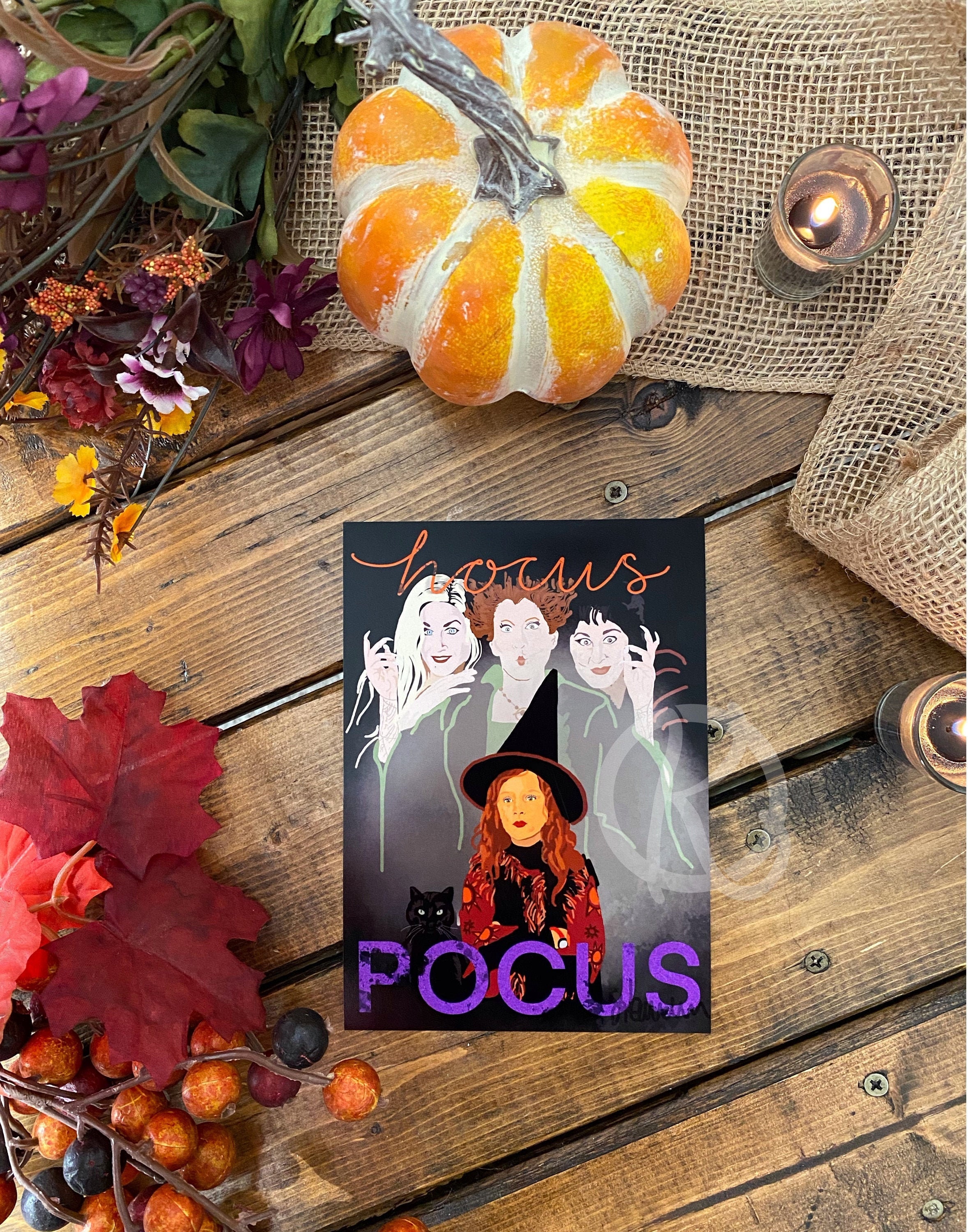 Hocus Pocus Halloween Decor
 Halloween hocus pocus Halloween wall decor
