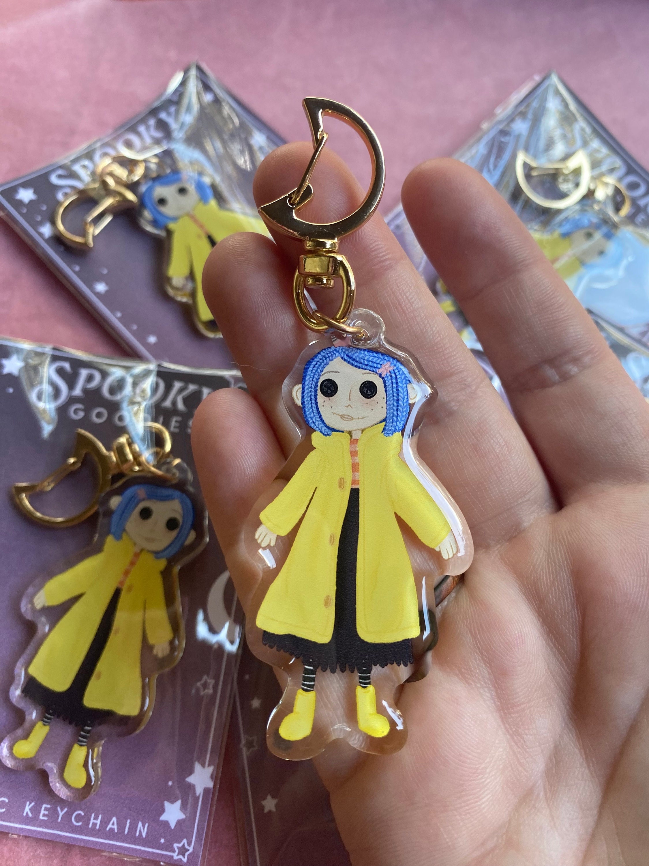 Coraline keychain sale