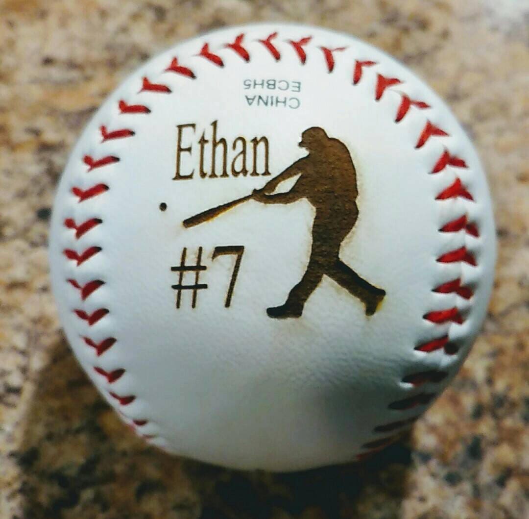 Custom Laser Engraved Baseballs.. Etsy UK