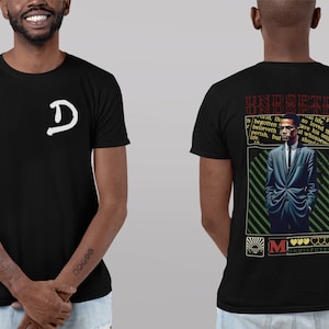 Malcolm X Tribute Tee: Black History Month Empowerment Shirt