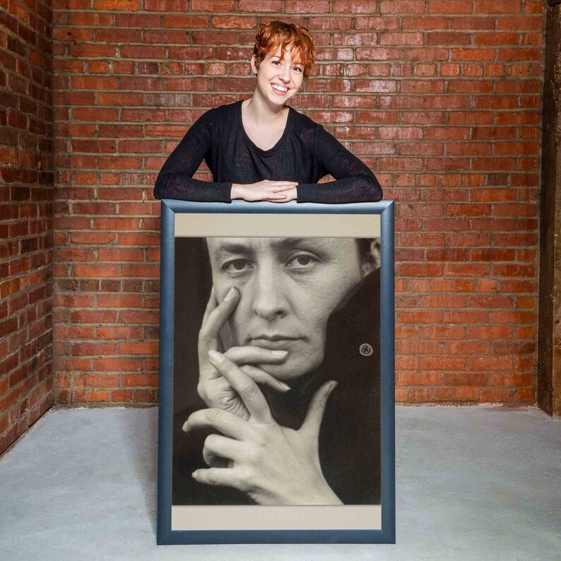 Alfred Stieglitz OKeeffe Hands 1918 Photo imprimée Etsy