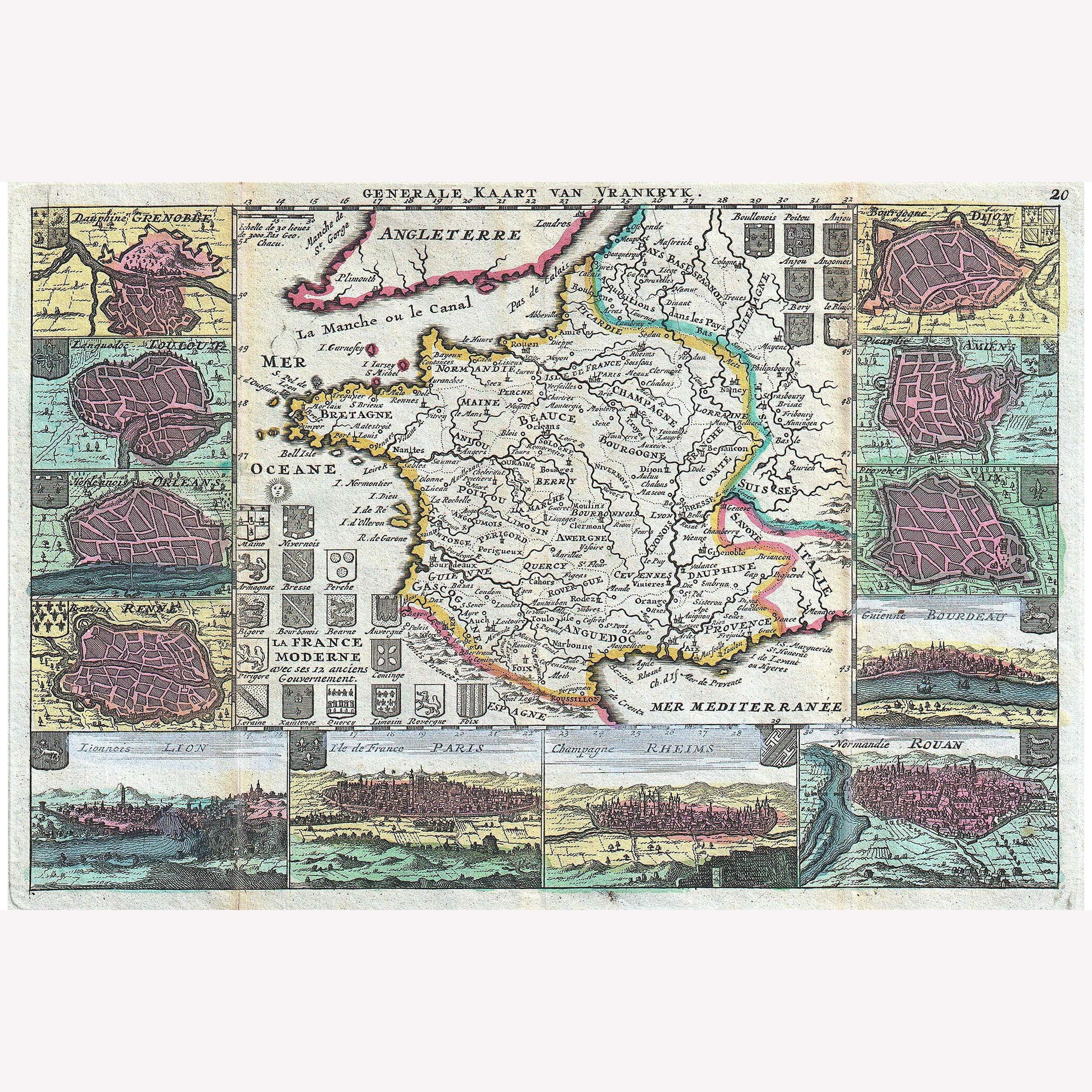 Map of Historic Maps com: French Africa 0 Antique De Senegal