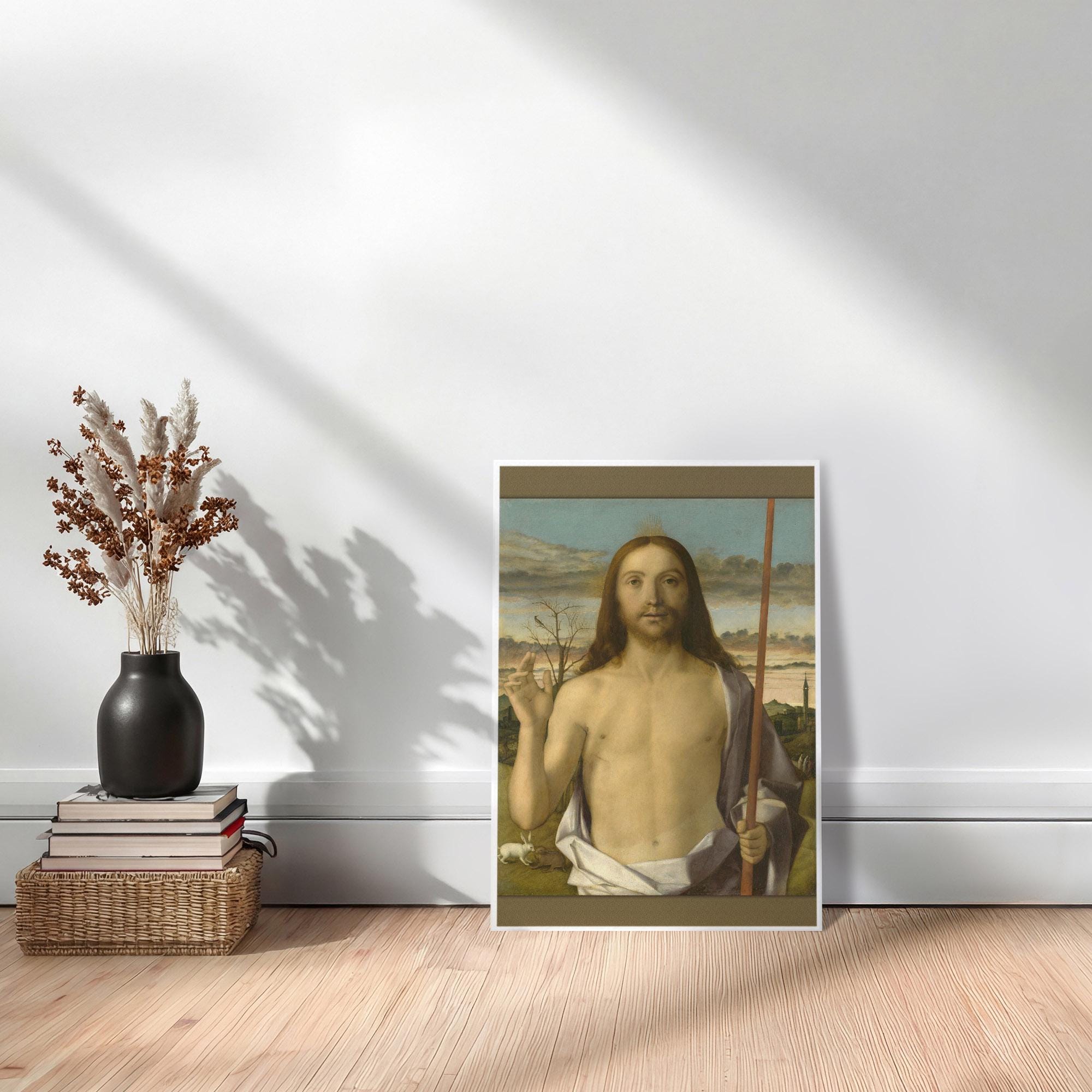 Giovanni Bellini Christ Blessing Ca. 1500 Classic Christian Art Print ...