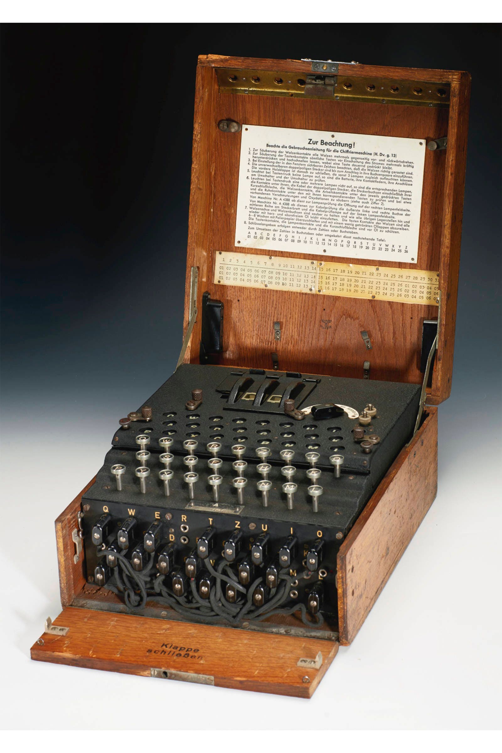 Enigma Maschine Wwii Verschlusselungsgerat Benutzerdefinierte Etsy