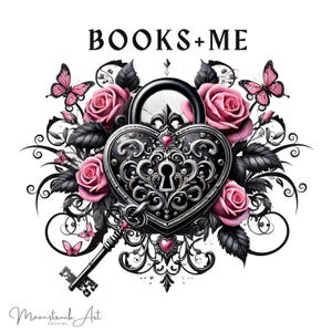 Books + Me png, Dark romance png, Smut png, Smut books png, Spicy book png, Book quotes png, Book lover png, Reader png, Book girly gift