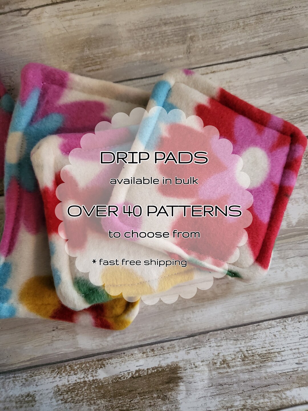 Drip Pads Bulk Water Bottle Drip Pads, Guinea Pig Potty Pads, Drip Pads