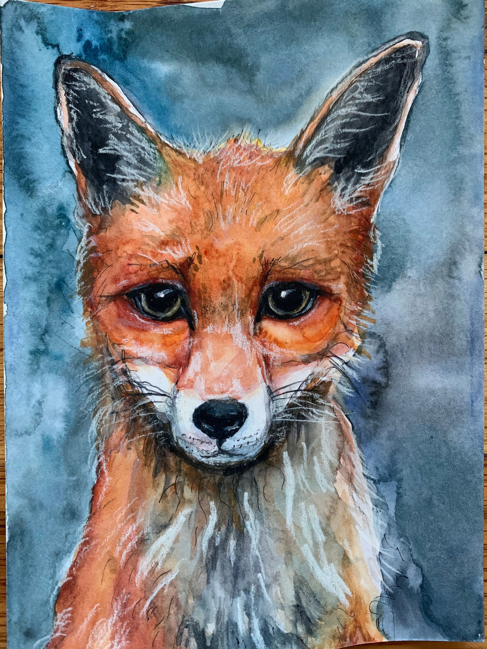 Kit de Zorro. Ilustración original. | Etsy