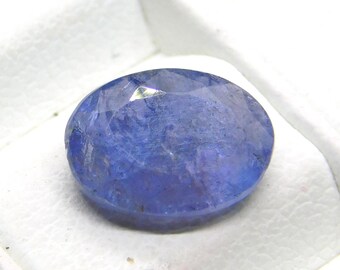 Natural Blue Tanzanite Gemstone, Oval Faceted Cut, 2.80 Cts
