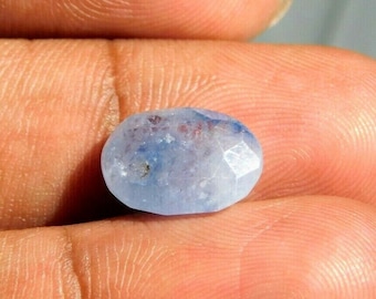 4.90 Ct Ceylon Blue Sapphire: 12x8 Oval Cut Gemstone