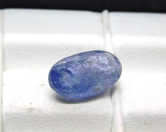 Faceted Oval Tanzanite Gemstone | 3.20 ct Unheated Blue Stone