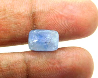 Ceylon Blue Sapphire: 4.80 Carat Octagon Cut, Unheated