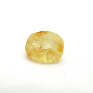 Natural Yellow Sapphire - Ceylon Sapphire - Yellow Sapphire - Cushion Cut Sapphire - Real Sapphire - Sapphire For Jewelry - 4.15 Cts, 9x8 MM