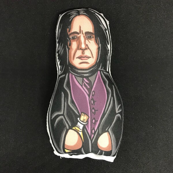 Snape Inspired Plush Art Doll or Ornament