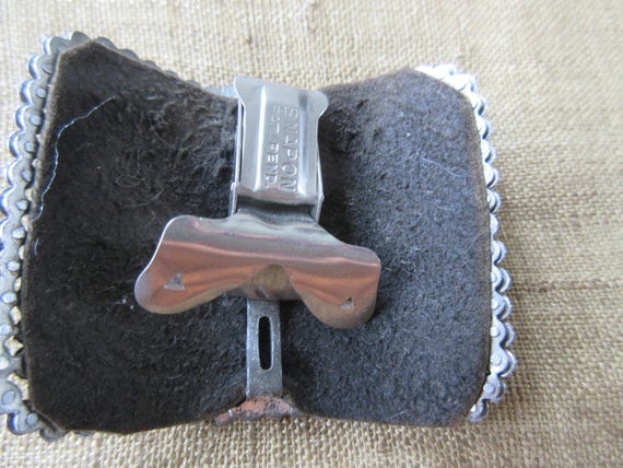 cut steel shoe clip, clothing clip, edwardian, 19… - image 3