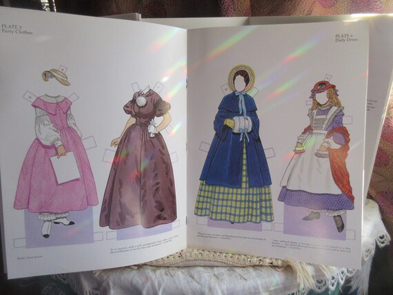 Paper Doll Books, Tom Tierney, Princess Diana, Little Women 