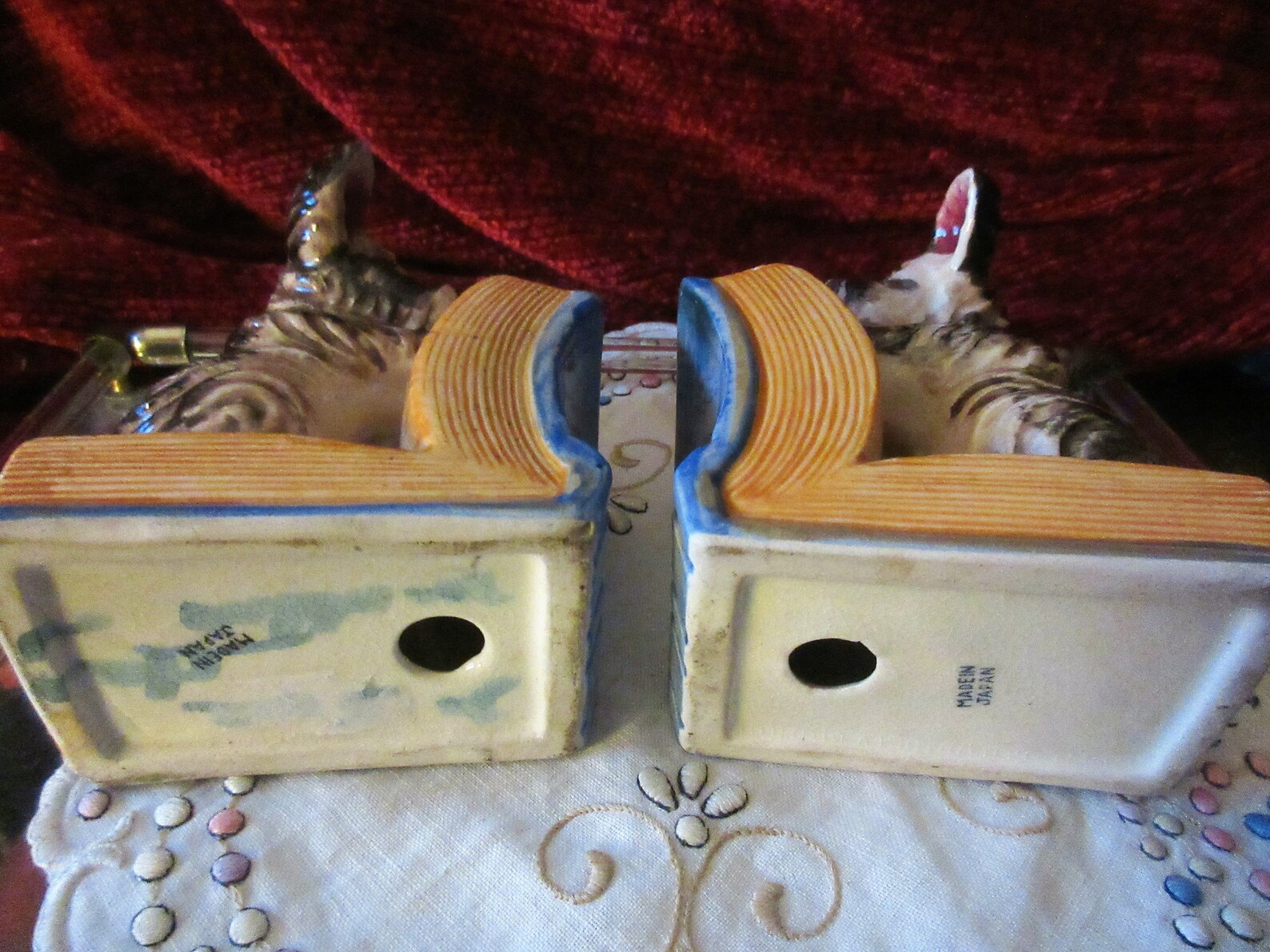 pottery barn dog bookends pottery barn dog bookends