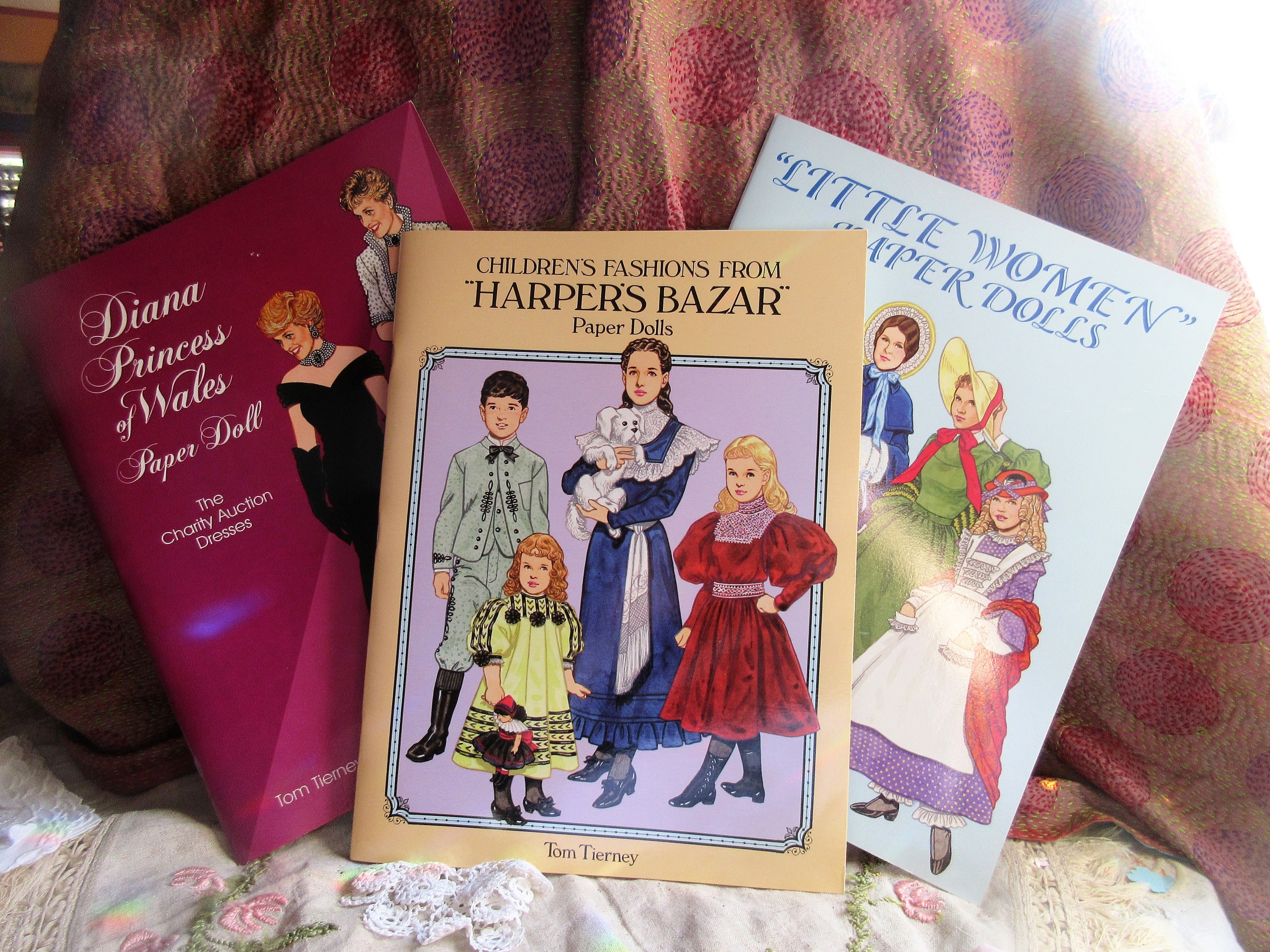 Three Books of Tom Tierney Paper Dolls. - Ruby Lane