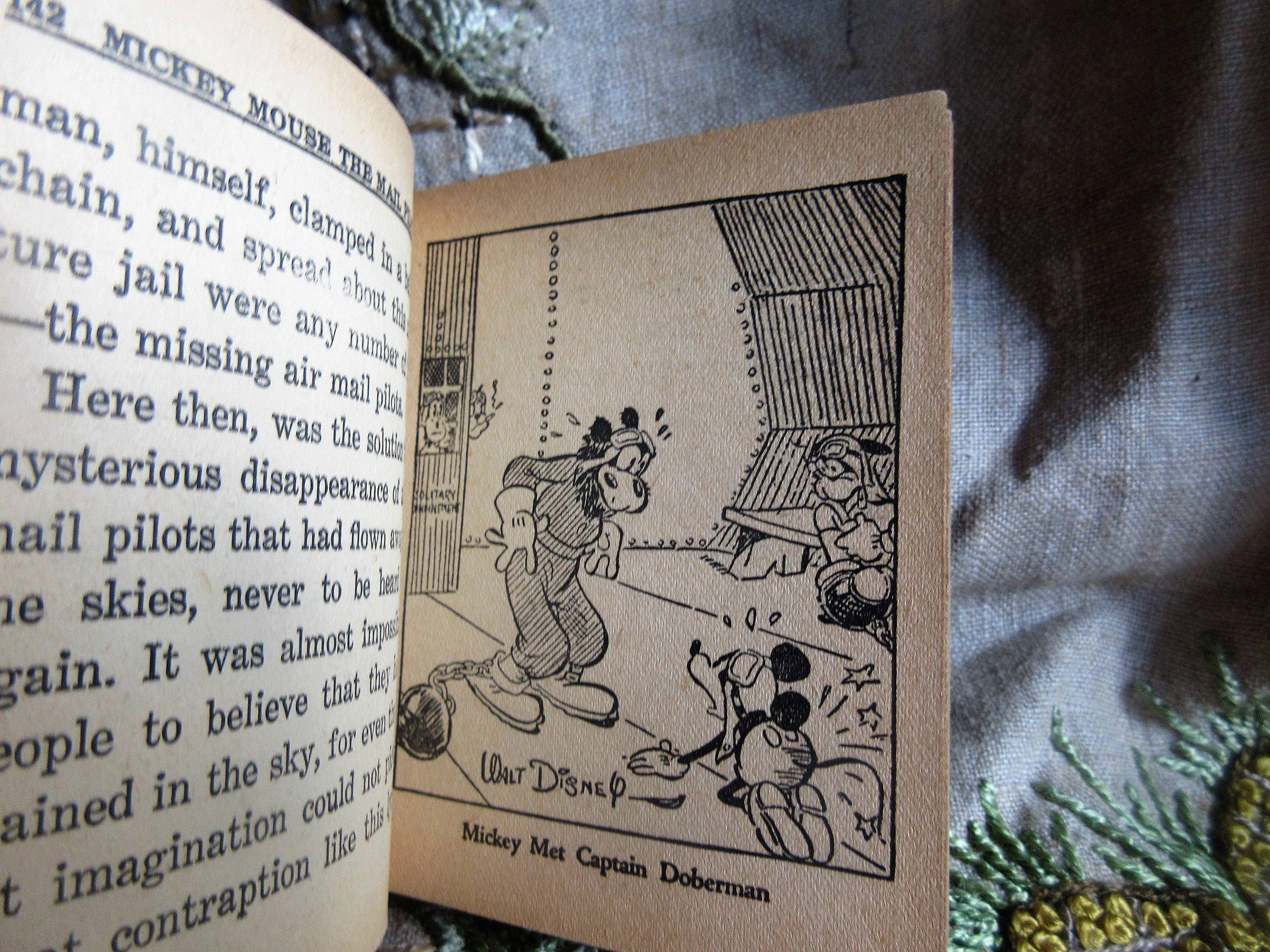 1933 Mickey Mouse Book, Walt Disney, Mickey Mouse the Mail