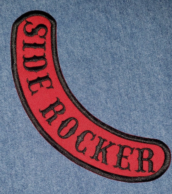 Roanoke Rib Rocker Custom Embroidered, Custom Embroidered Side