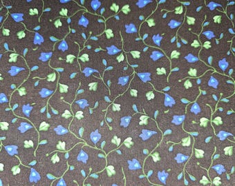 Springs creative vine leaf floral cotton Quilting fabric