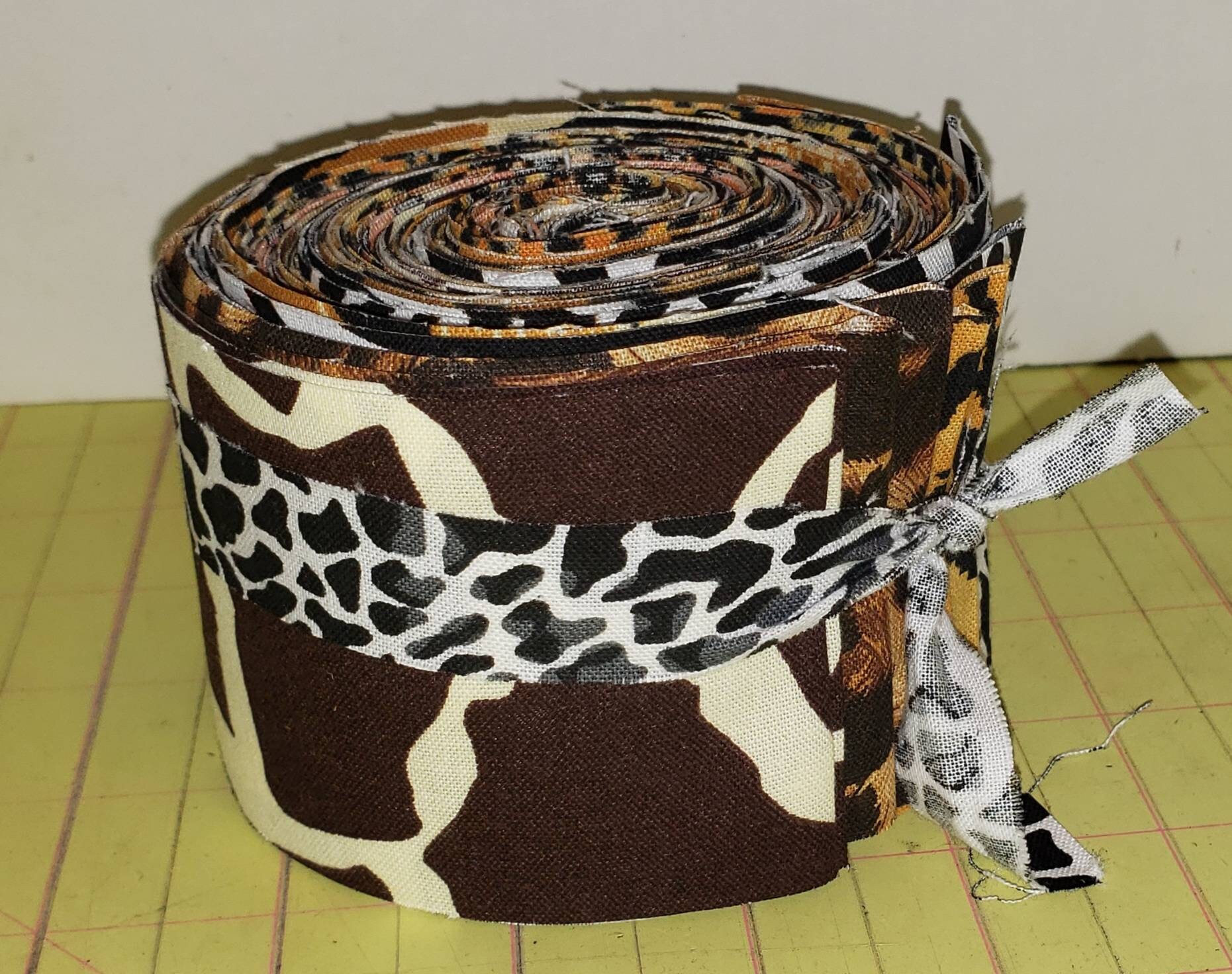 Animal print jelly rolls precut quilt strips 20 strips Etsy