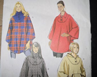 Capa Butterick para mujer, modelo B5715, tallas LG, XL, XXL
